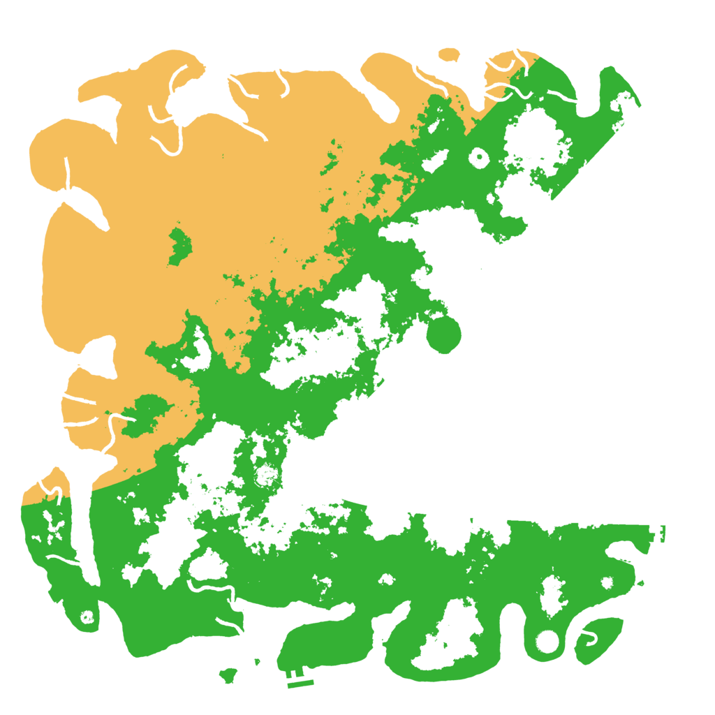 Biome Rust Map: Procedural Map, Size: 5500, Seed: 25092005