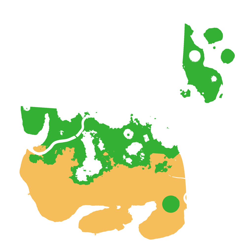 Biome Rust Map: Procedural Map, Size: 3875, Seed: 1154284805