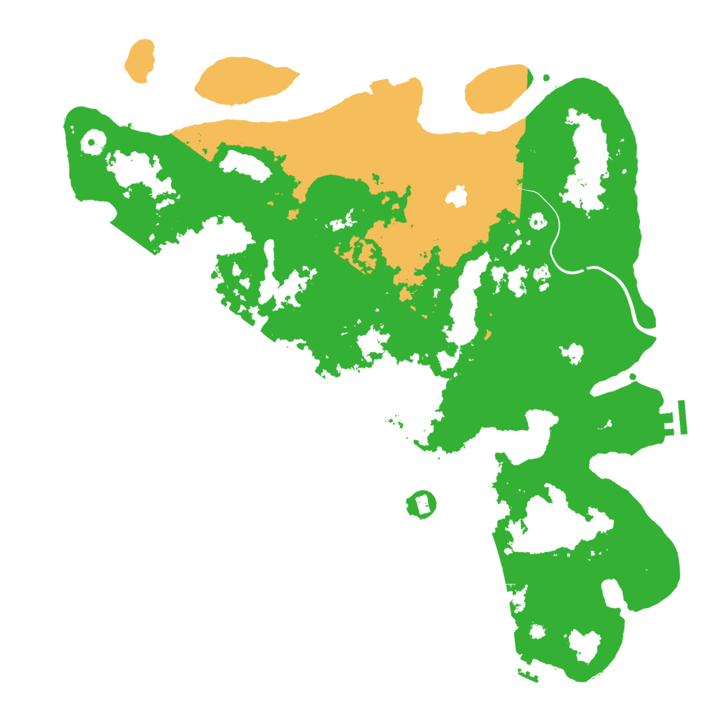 Biome Rust Map: Procedural Map, Size: 4251, Seed: 634228