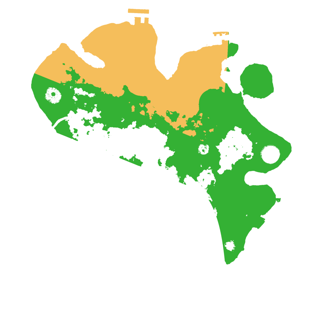 Biome Rust Map: Procedural Map, Size: 3000, Seed: 249173634