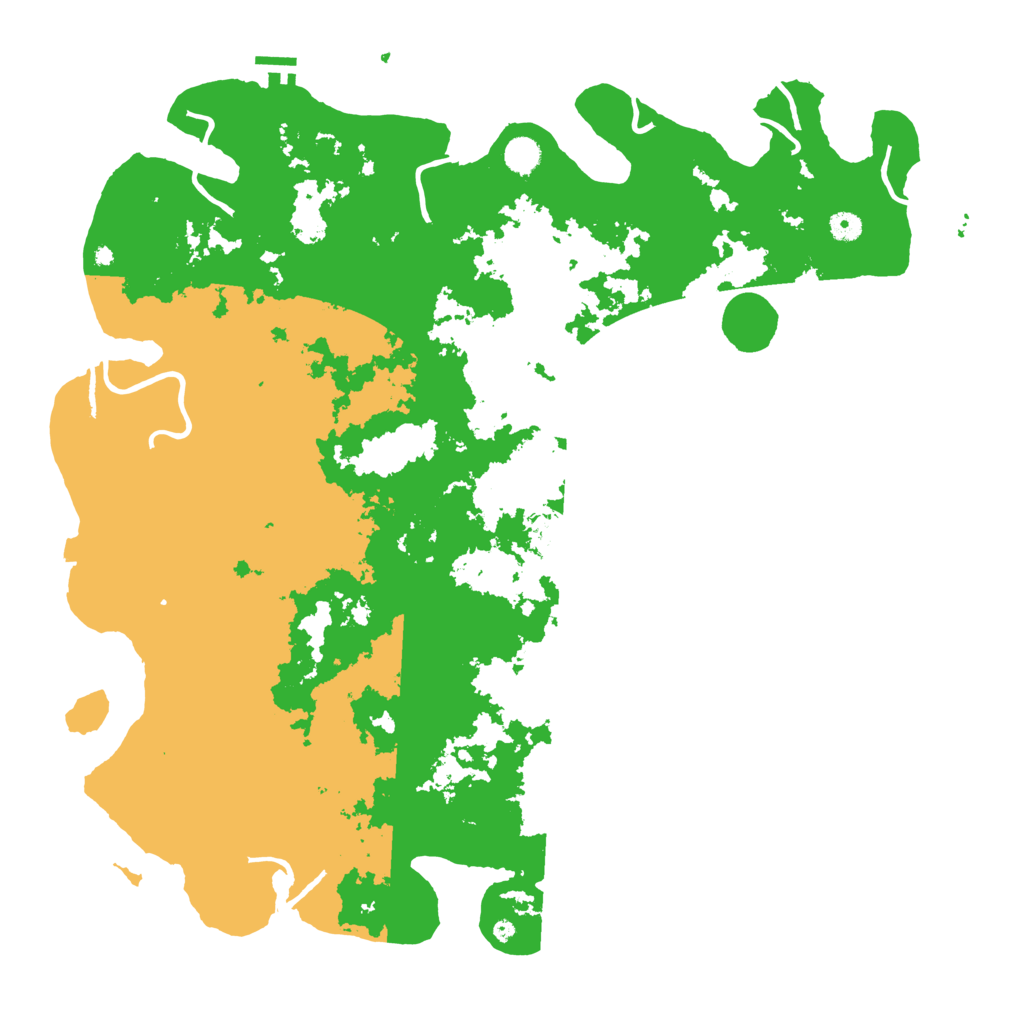 Biome Rust Map: Procedural Map, Size: 5000, Seed: 54645634