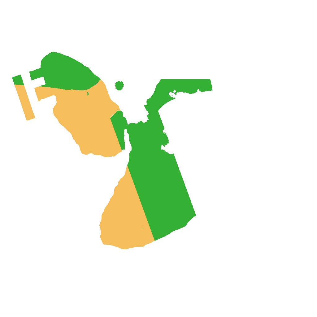 Biome Rust Map: Procedural Map, Size: 1400, Seed: 1721529395