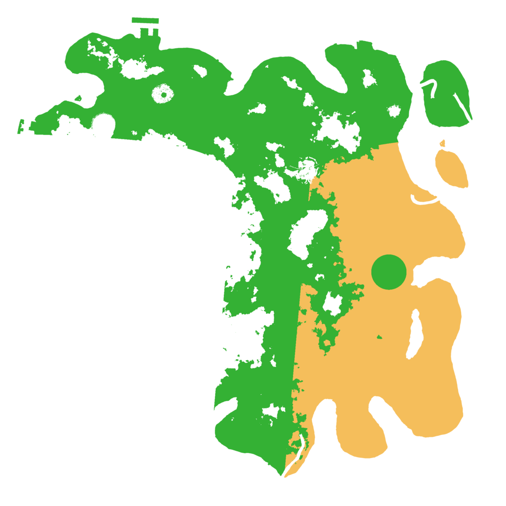 Biome Rust Map: Procedural Map, Size: 3800, Seed: 339354360