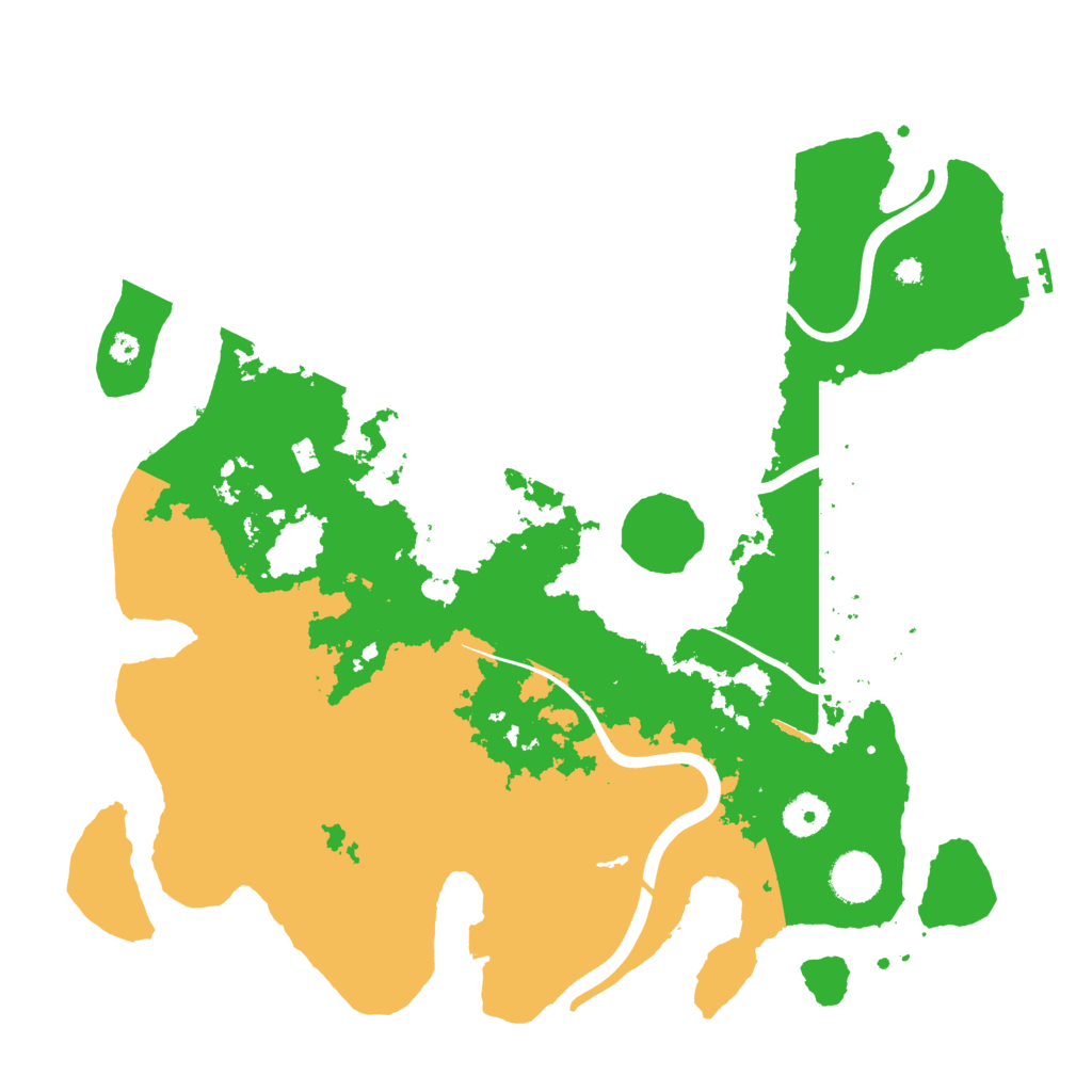 Biome Rust Map: Procedural Map, Size: 3750, Seed: 1645660680