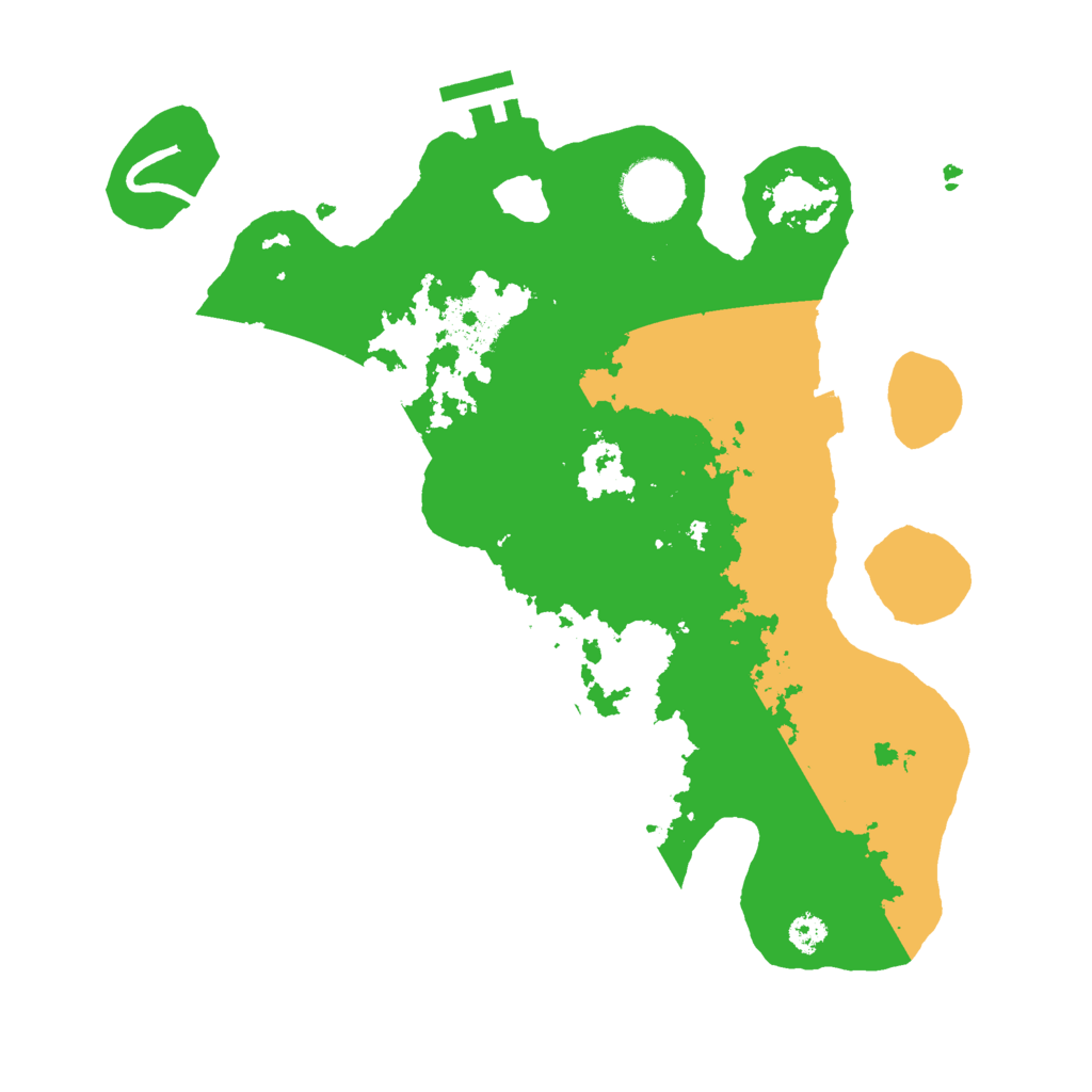 Biome Rust Map: Procedural Map, Size: 3000, Seed: 104489362