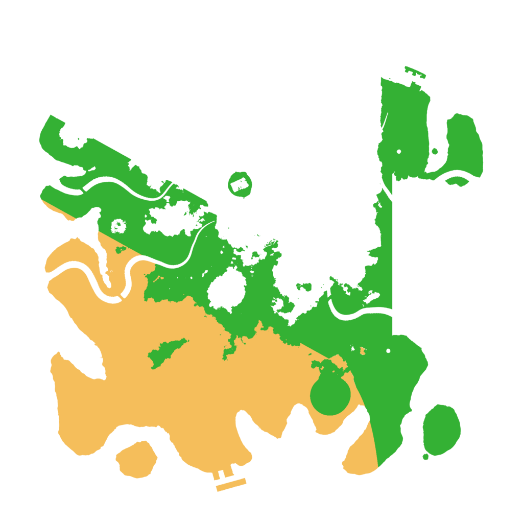 Biome Rust Map: Procedural Map, Size: 3500, Seed: 1516406013