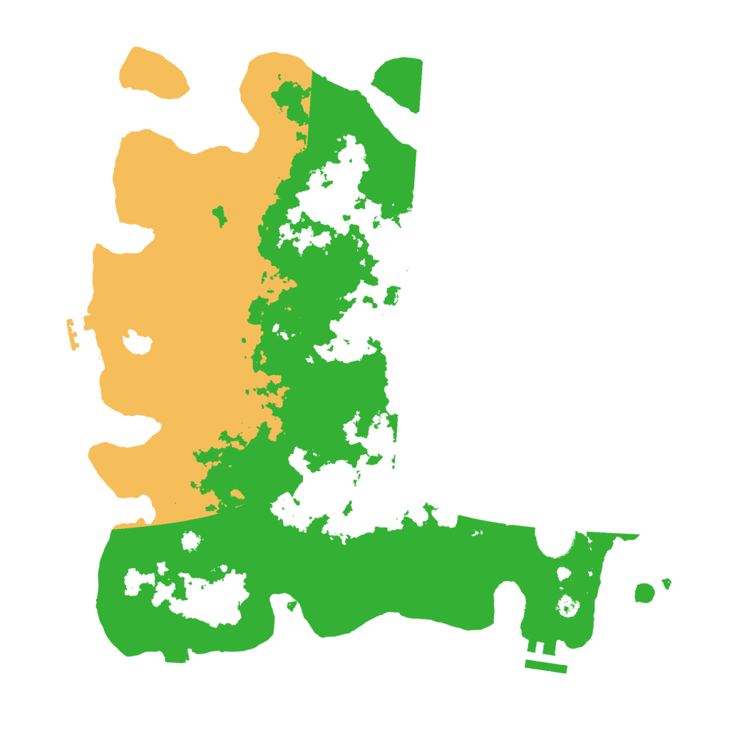 Biome Rust Map: Procedural Map, Size: 3500, Seed: 210953