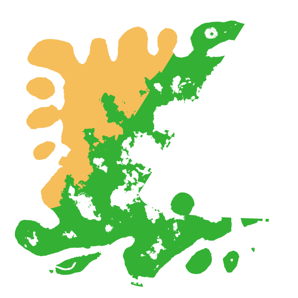 Biome Rust Map: Procedural Map, Size: 3700, Seed: 1857972246