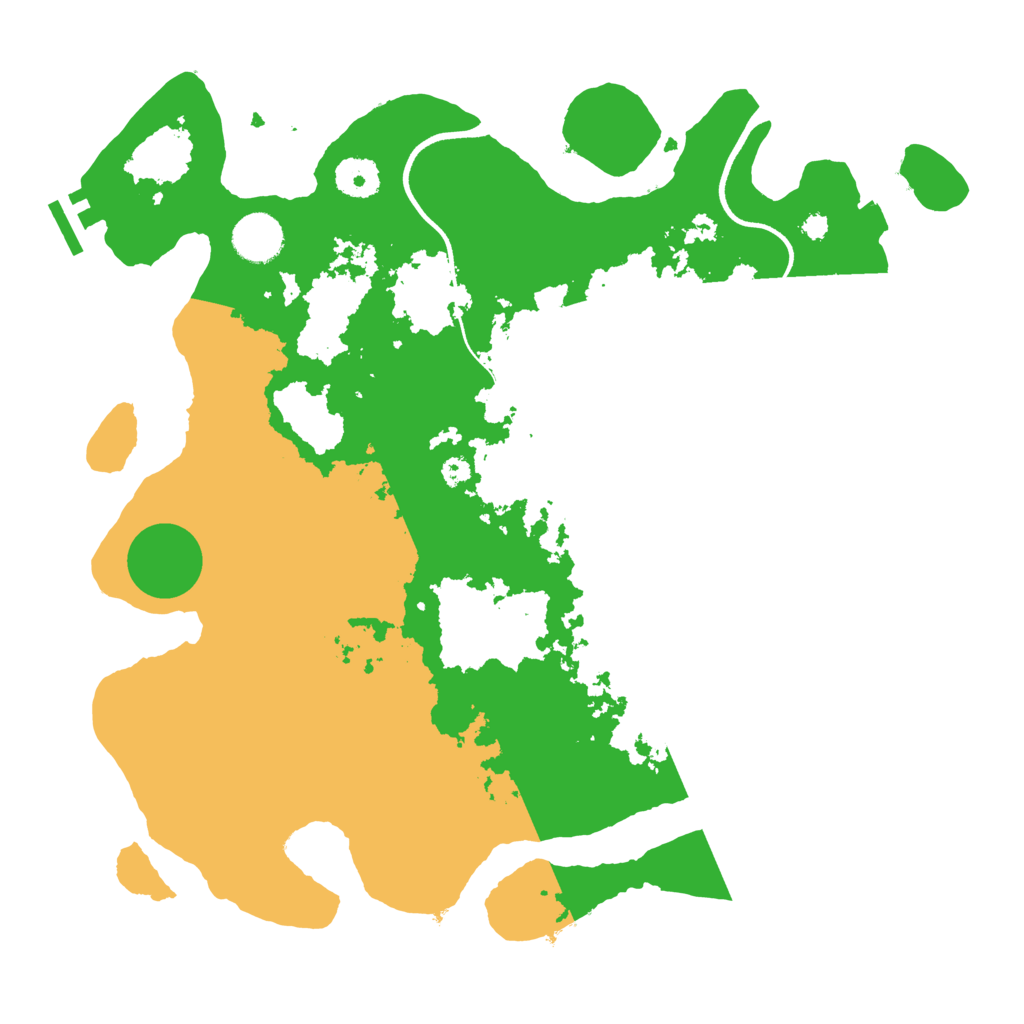 Biome Rust Map: Procedural Map, Size: 3600, Seed: 405879703