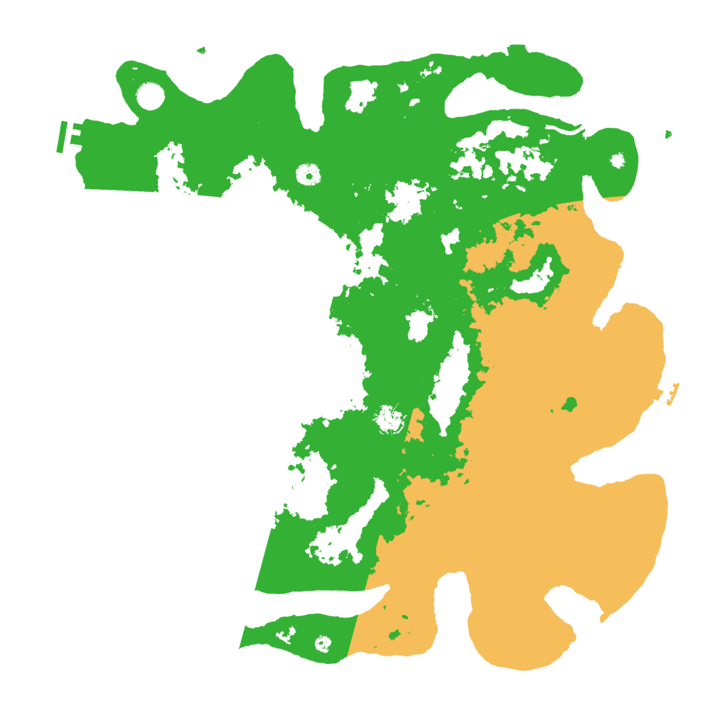 Biome Rust Map: Procedural Map, Size: 4500, Seed: 1968490427