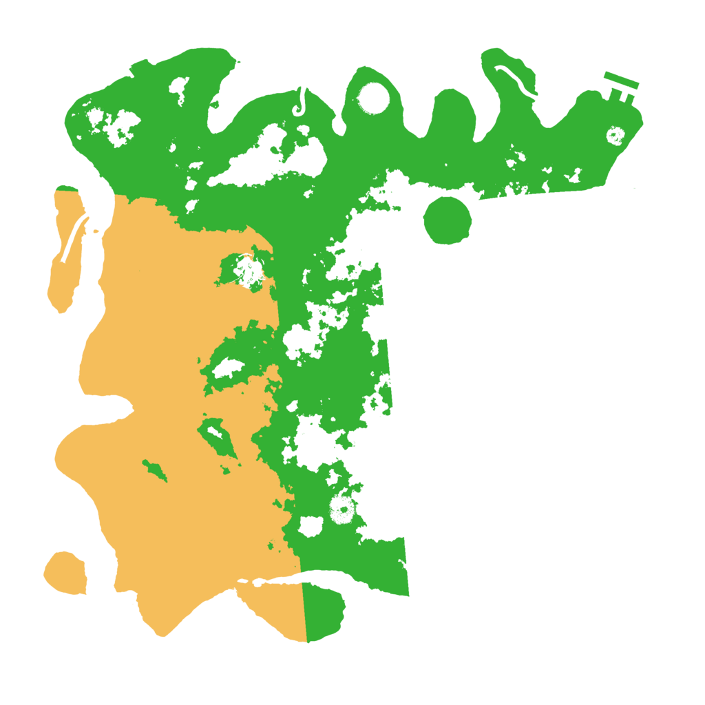 Biome Rust Map: Procedural Map, Size: 4000, Seed: 12887381