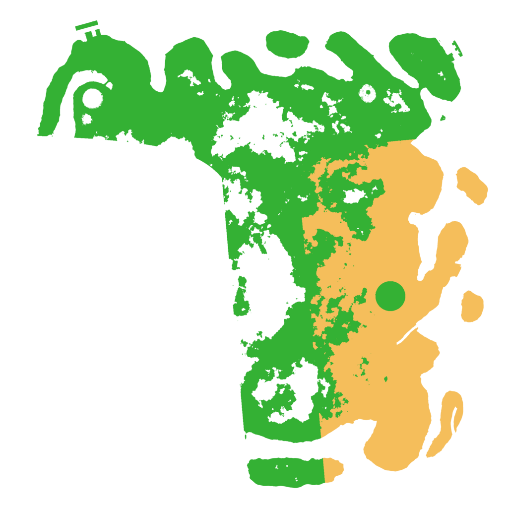 Biome Rust Map: Procedural Map, Size: 4500, Seed: 868446539
