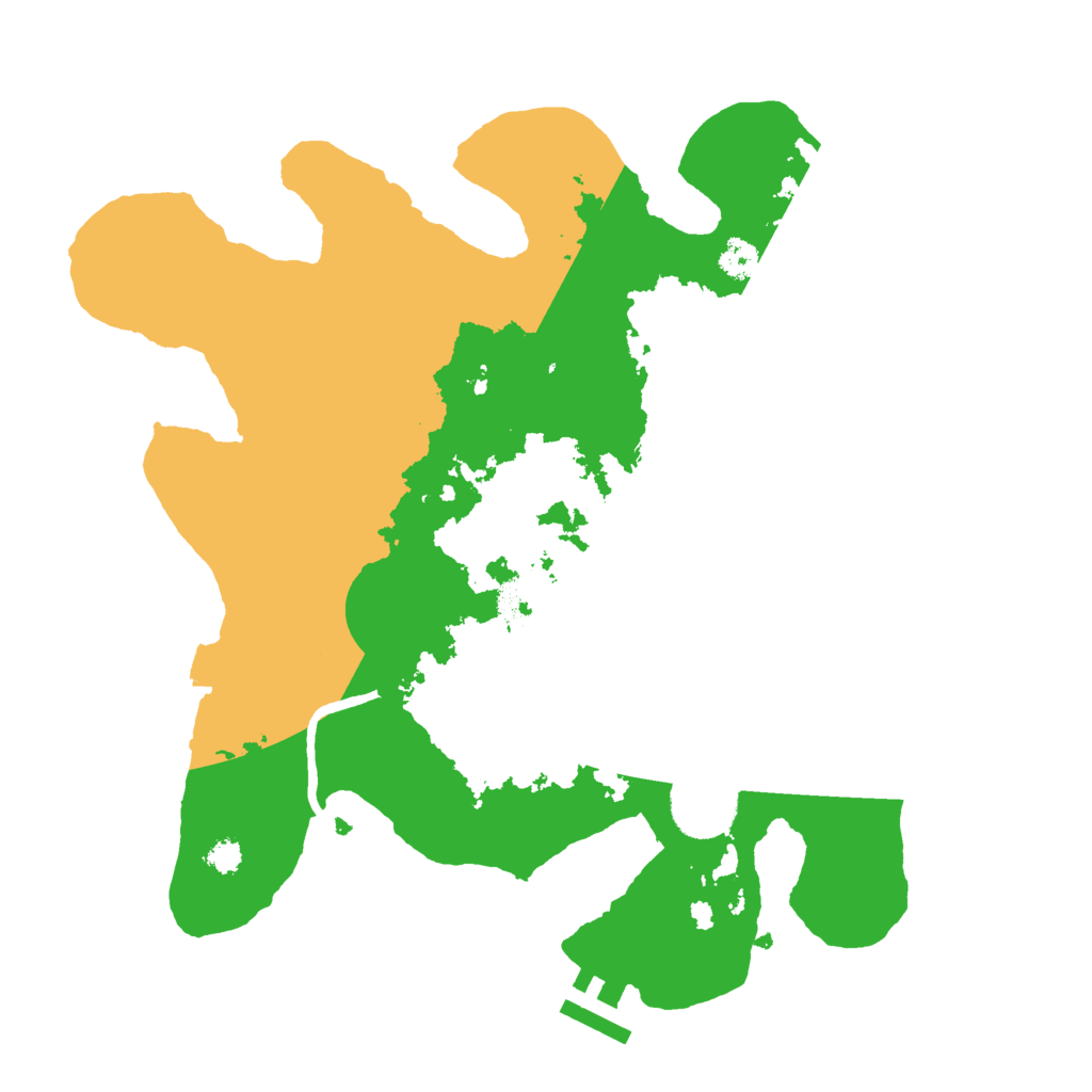 Biome Rust Map: Procedural Map, Size: 3000, Seed: 1996183215