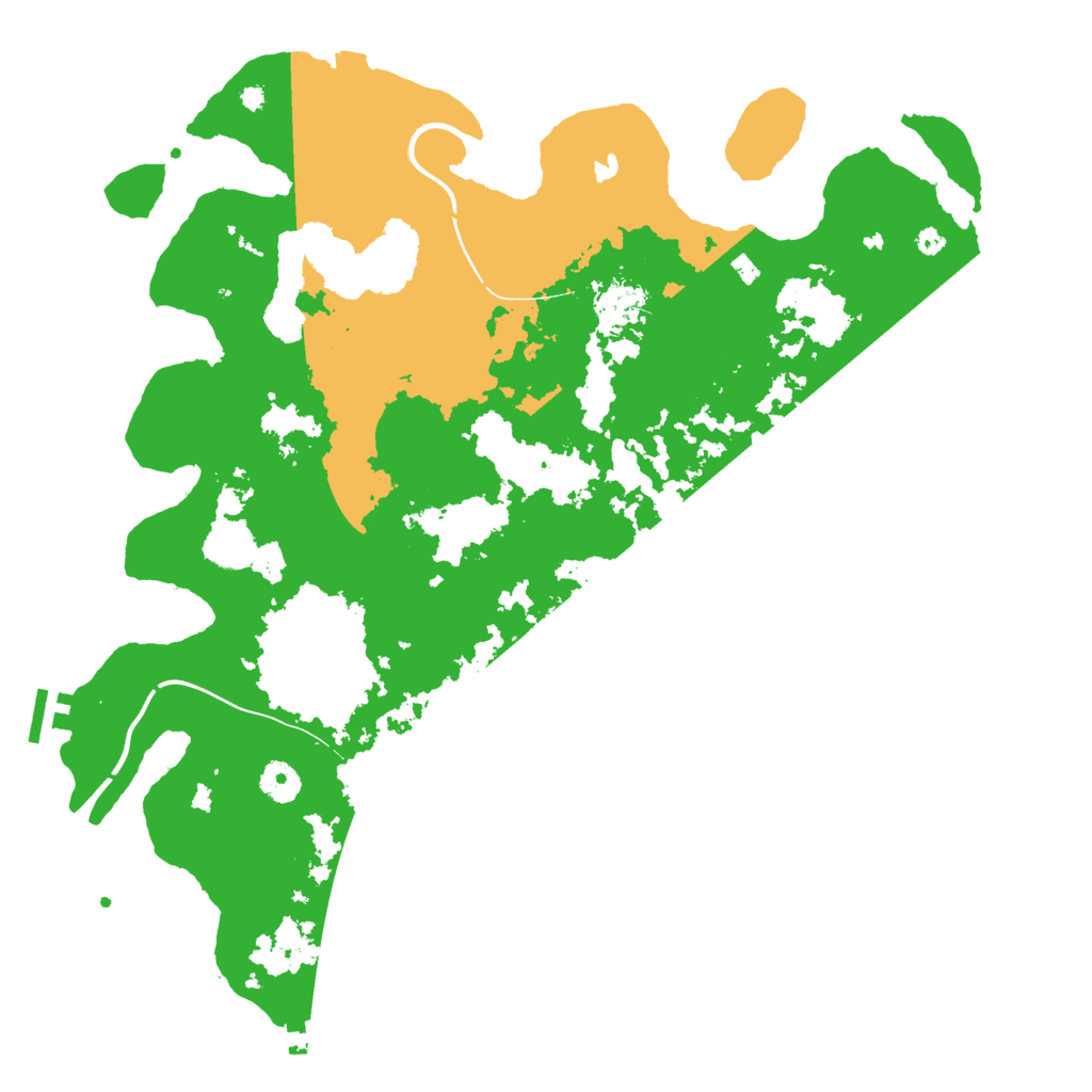 Biome Rust Map: Procedural Map, Size: 4069, Seed: 13