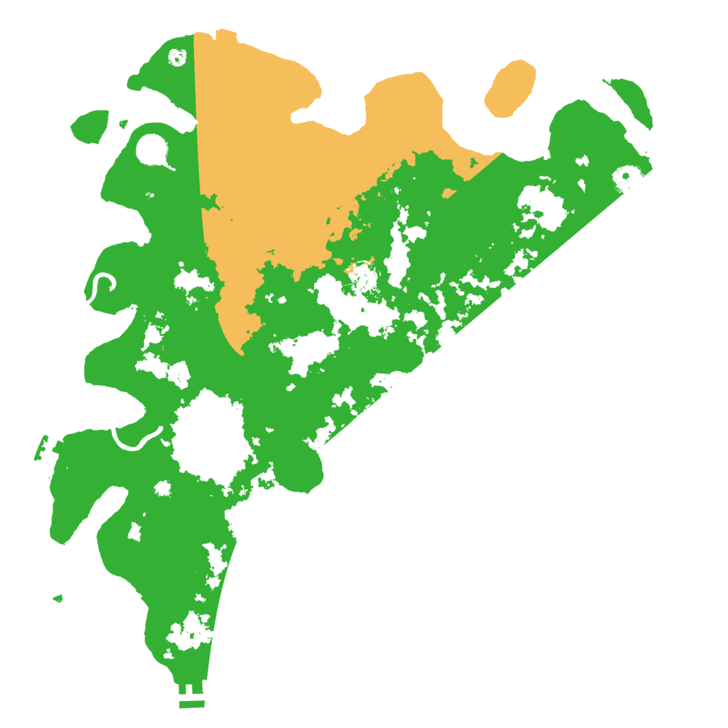 Biome Rust Map: Procedural Map, Size: 4069, Seed: 13