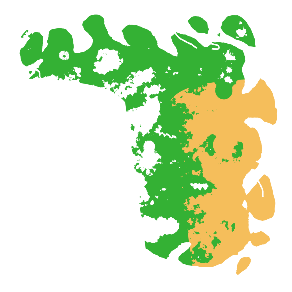 Biome Rust Map: Procedural Map, Size: 4500, Seed: 662348306