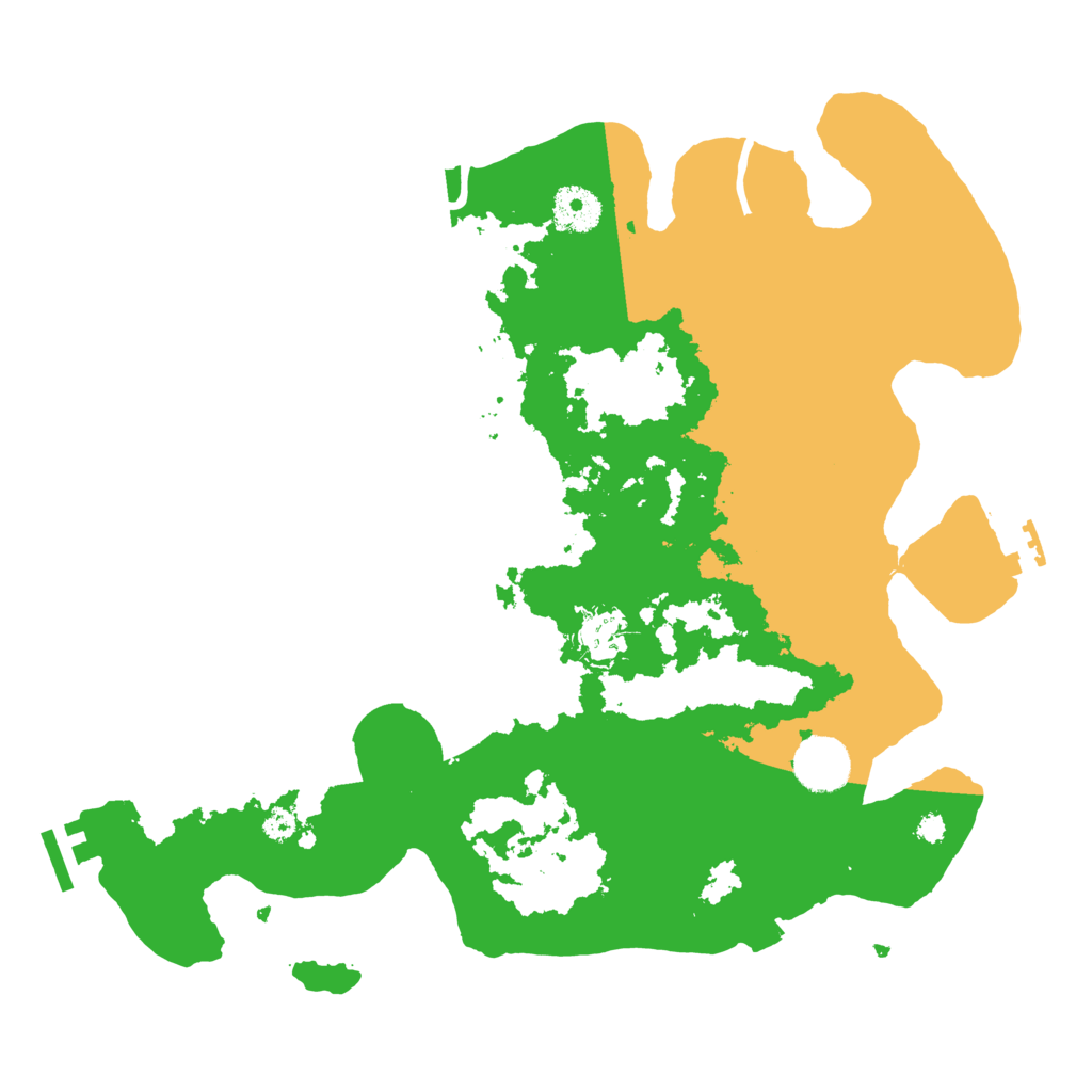 Biome Rust Map: Procedural Map, Size: 3500, Seed: 426550619