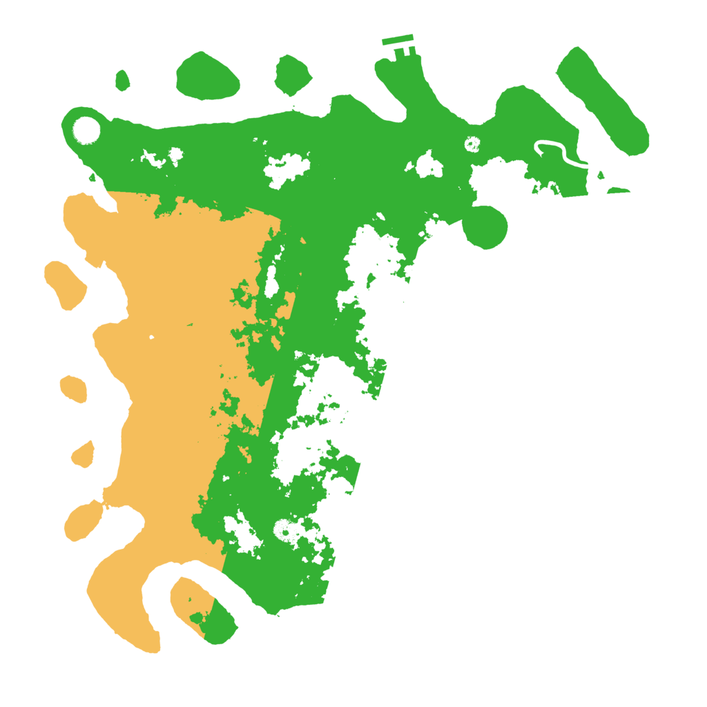 Biome Rust Map: Procedural Map, Size: 4553, Seed: 123337721