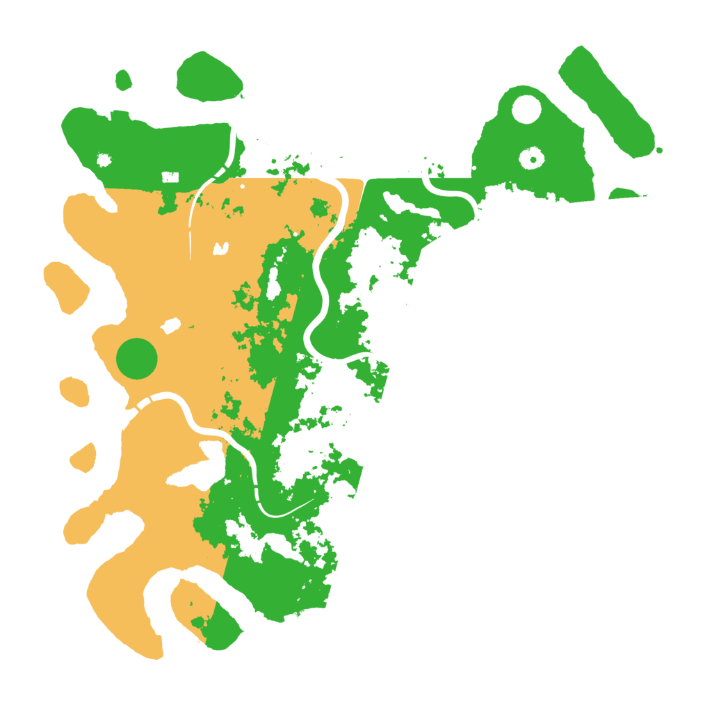 Biome Rust Map: Procedural Map, Size: 4553, Seed: 123337721