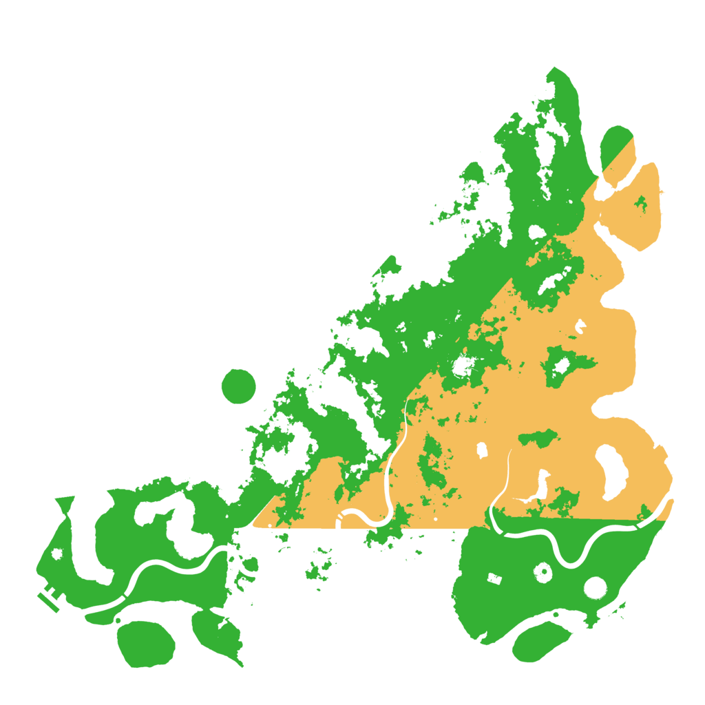 Biome Rust Map: Procedural Map, Size: 5500, Seed: 12275