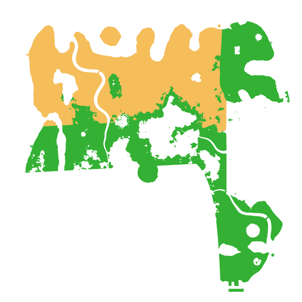 Biome Rust Map: Procedural Map, Size: 4000, Seed: 476082710