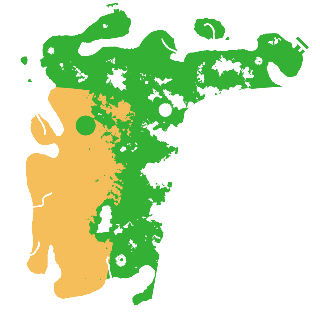 Biome Rust Map: Procedural Map, Size: 4250, Seed: 1331911179