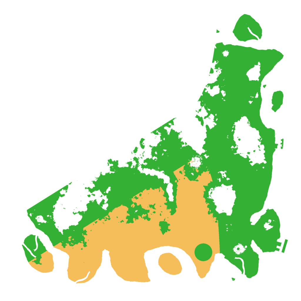 Biome Rust Map: Procedural Map, Size: 4500, Seed: 5687867