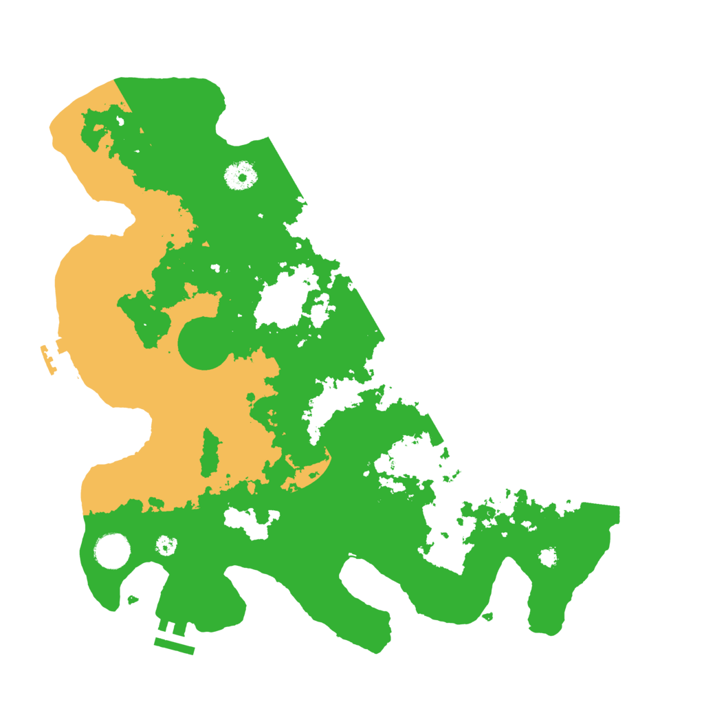 Biome Rust Map: Procedural Map, Size: 3500, Seed: 1615079191