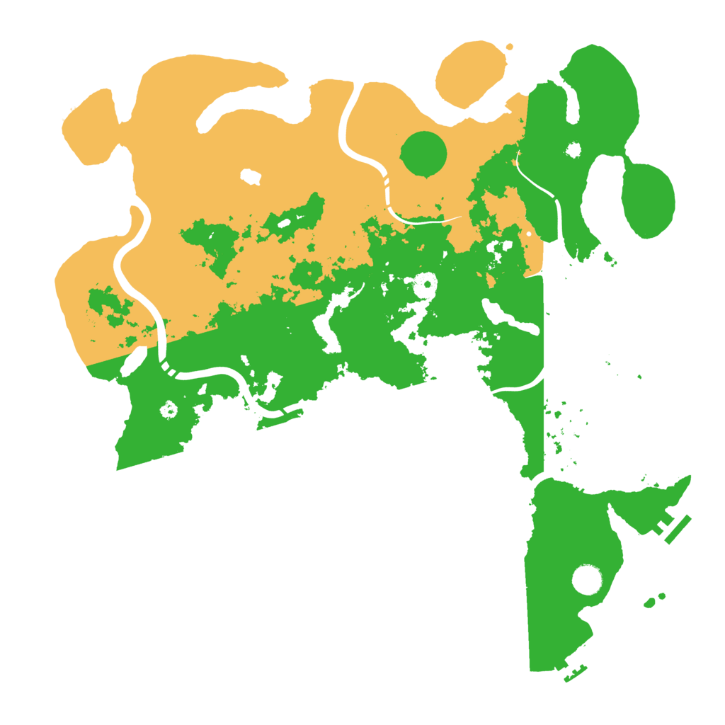 Biome Rust Map: Procedural Map, Size: 4250, Seed: 44668822