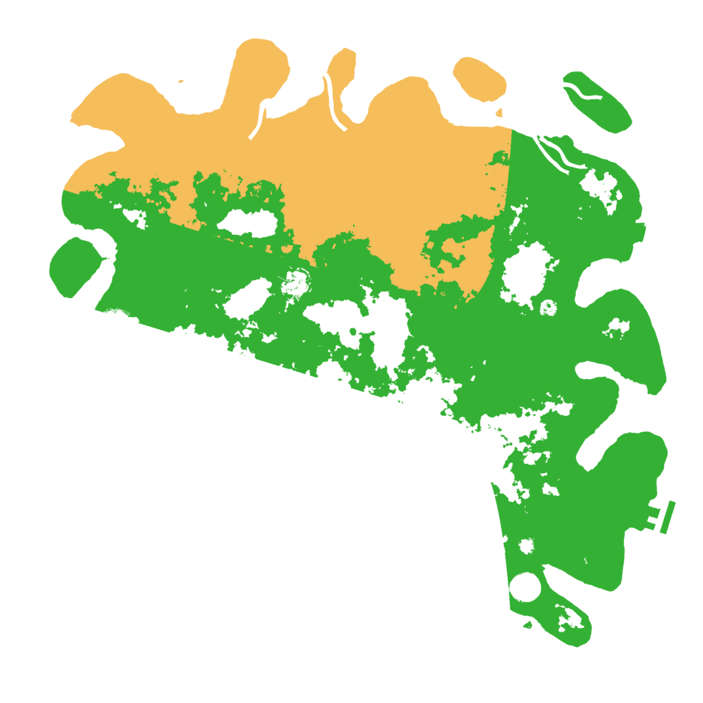 Biome Rust Map: Procedural Map, Size: 4250, Seed: 239069457