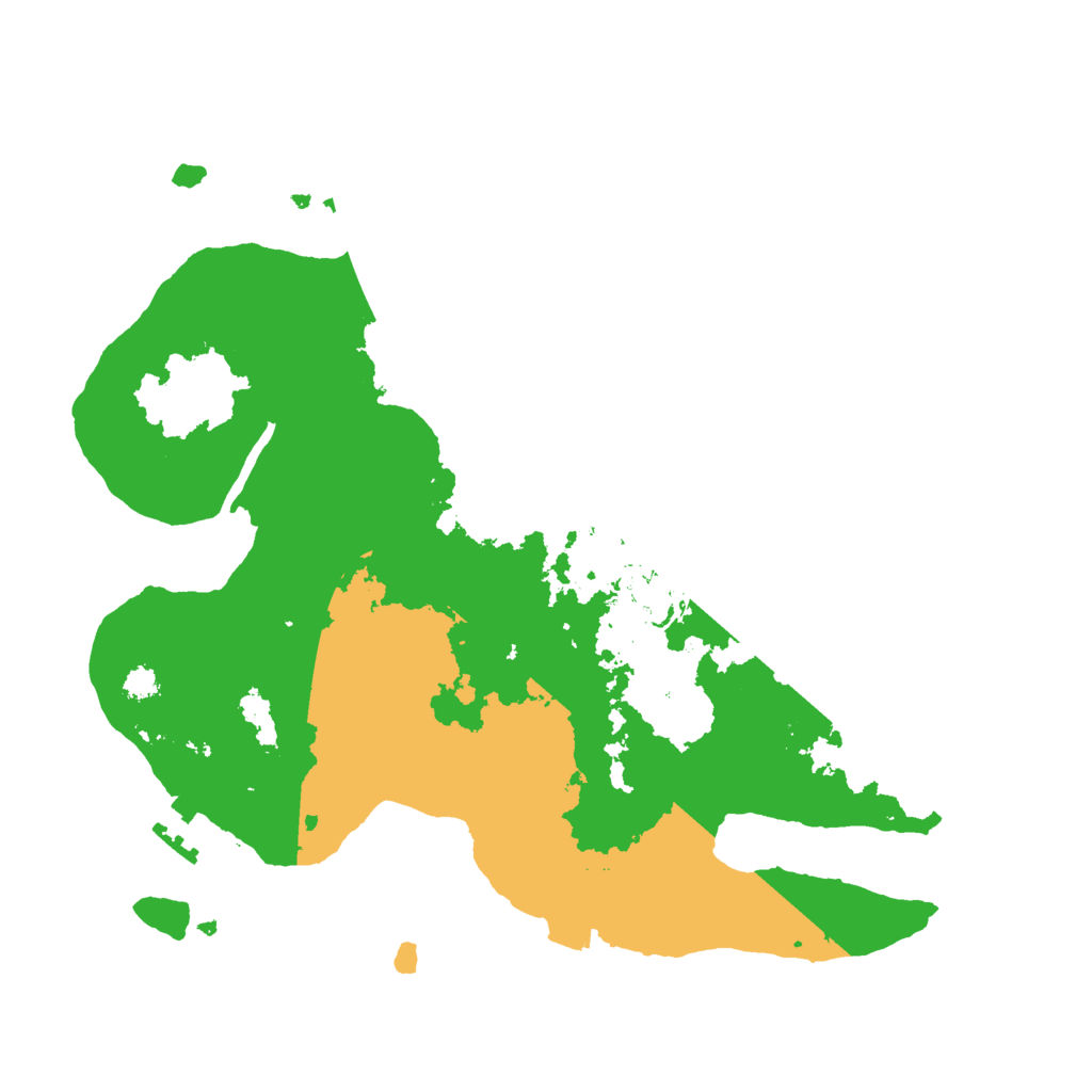 Biome Rust Map: Procedural Map, Size: 3000, Seed: 1483625248