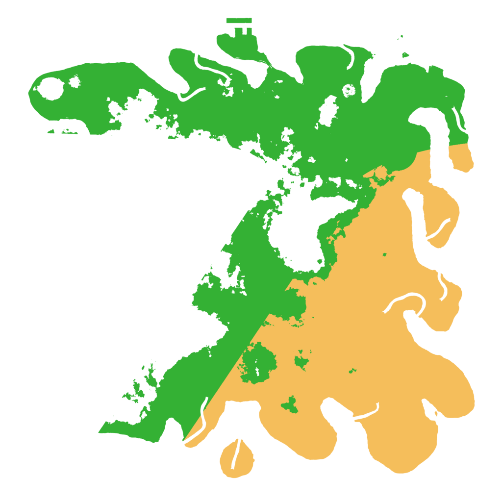 Biome Rust Map: Procedural Map, Size: 4000, Seed: 886426816