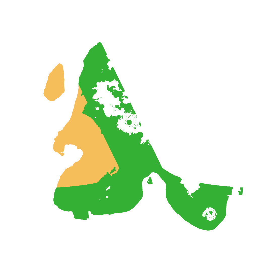 Biome Rust Map: Procedural Map, Size: 2000, Seed: 945194936