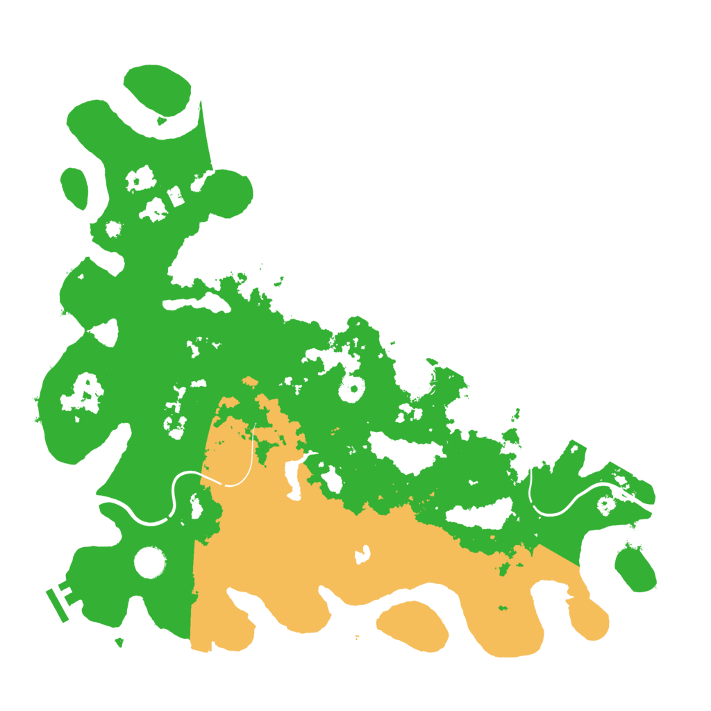 Biome Rust Map: Procedural Map, Size: 4000, Seed: 1853061811