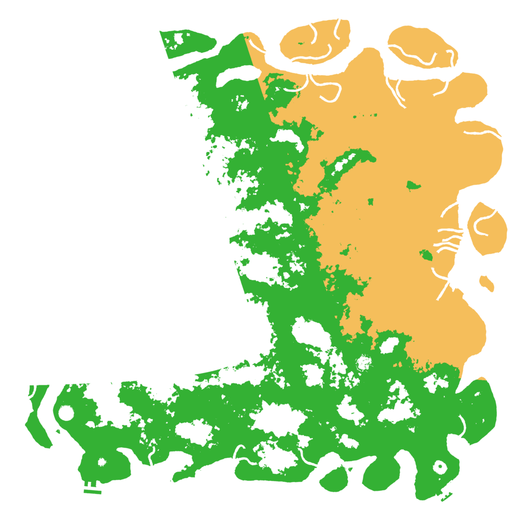 Biome Rust Map: Procedural Map, Size: 6000, Seed: 479080293