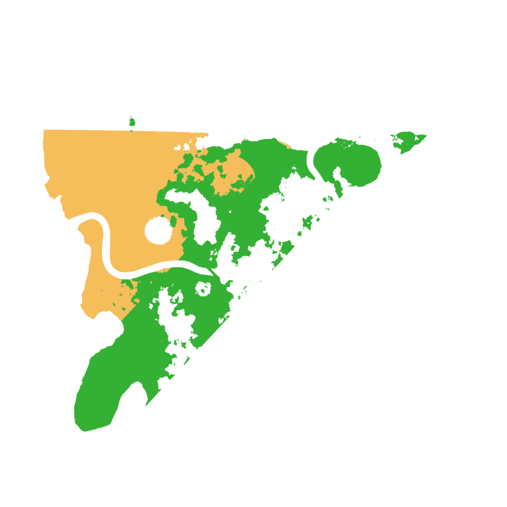 Biome Rust Map: Procedural Map, Size: 3300, Seed: 1730122603