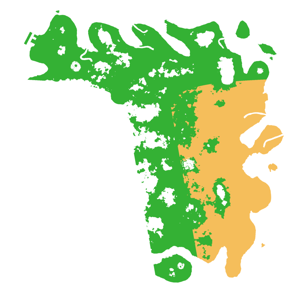 Biome Rust Map: Procedural Map, Size: 4500, Seed: 22150