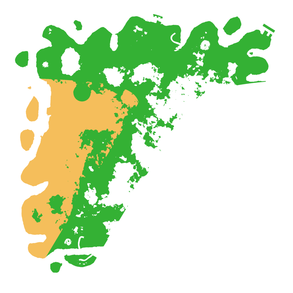 Biome Rust Map: Procedural Map, Size: 4500, Seed: 359379986