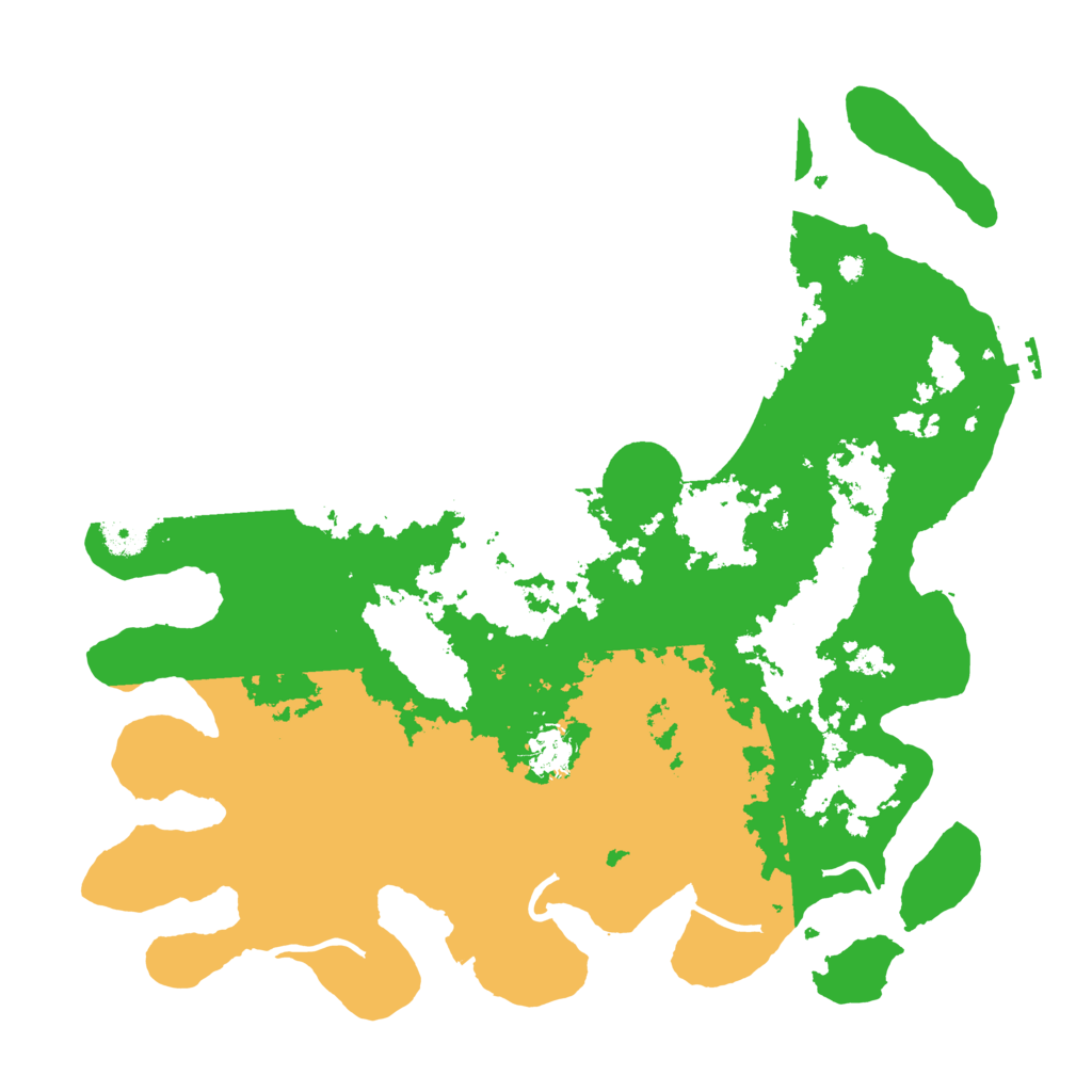Biome Rust Map: Procedural Map, Size: 4000, Seed: 163570231