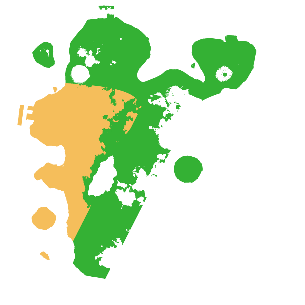 Biome Rust Map: Procedural Map, Size: 3000, Seed: 1836365550