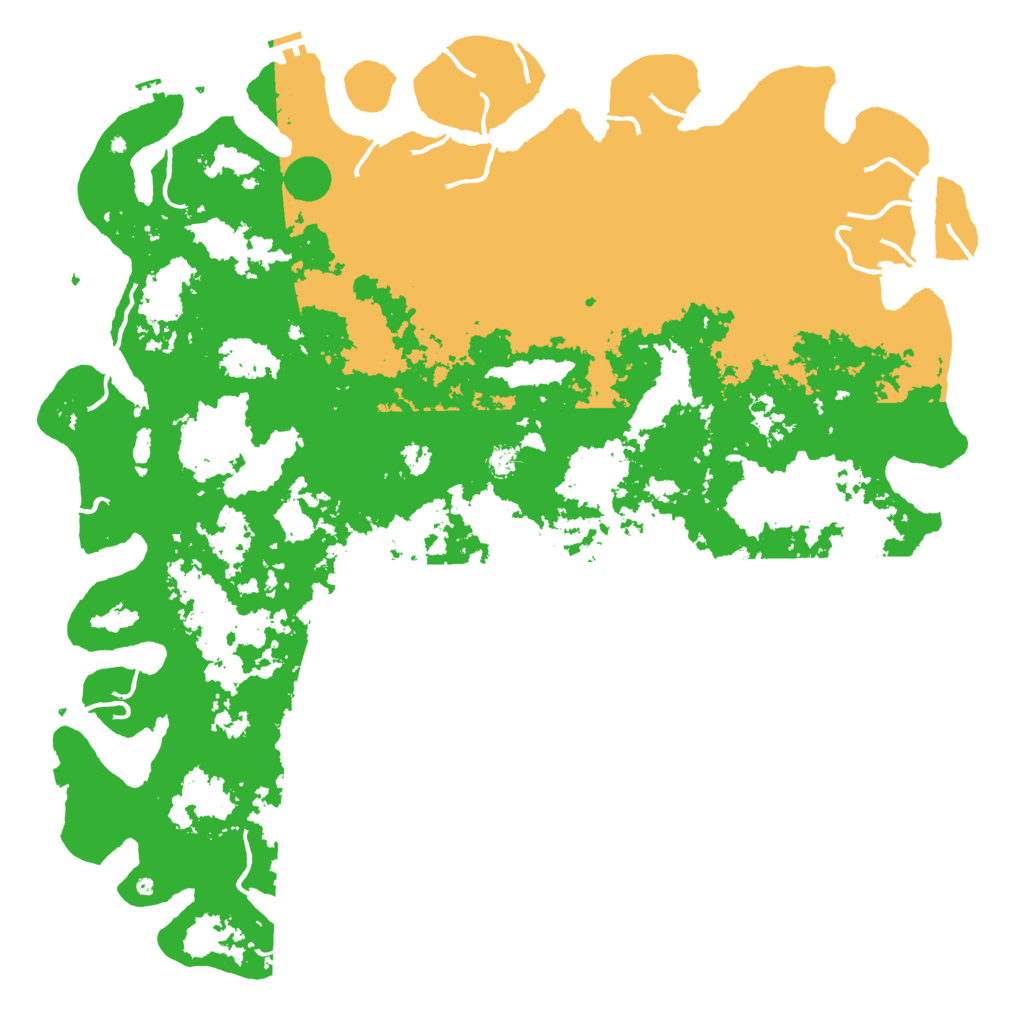 Biome Rust Map: Procedural Map, Size: 6000, Seed: 2045761286