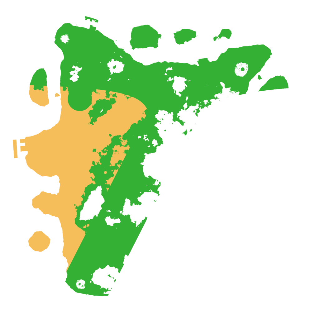 Biome Rust Map: Procedural Map, Size: 3500, Seed: 1836365550