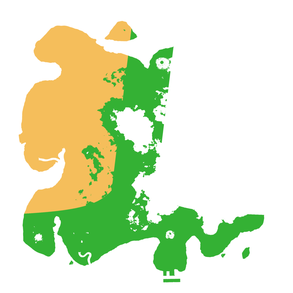 Biome Rust Map: Procedural Map, Size: 3500, Seed: 1640062519