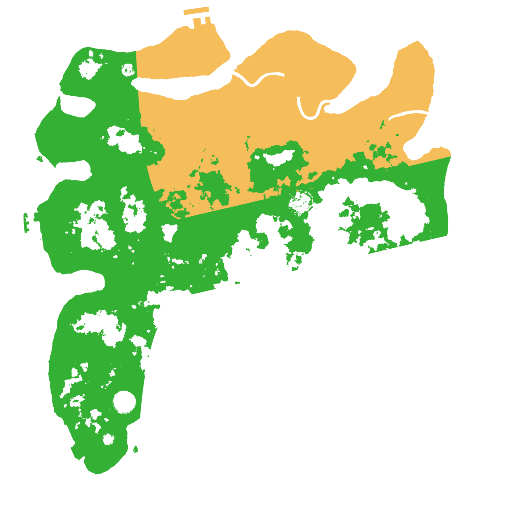 Biome Rust Map: Procedural Map, Size: 4000, Seed: 111512975