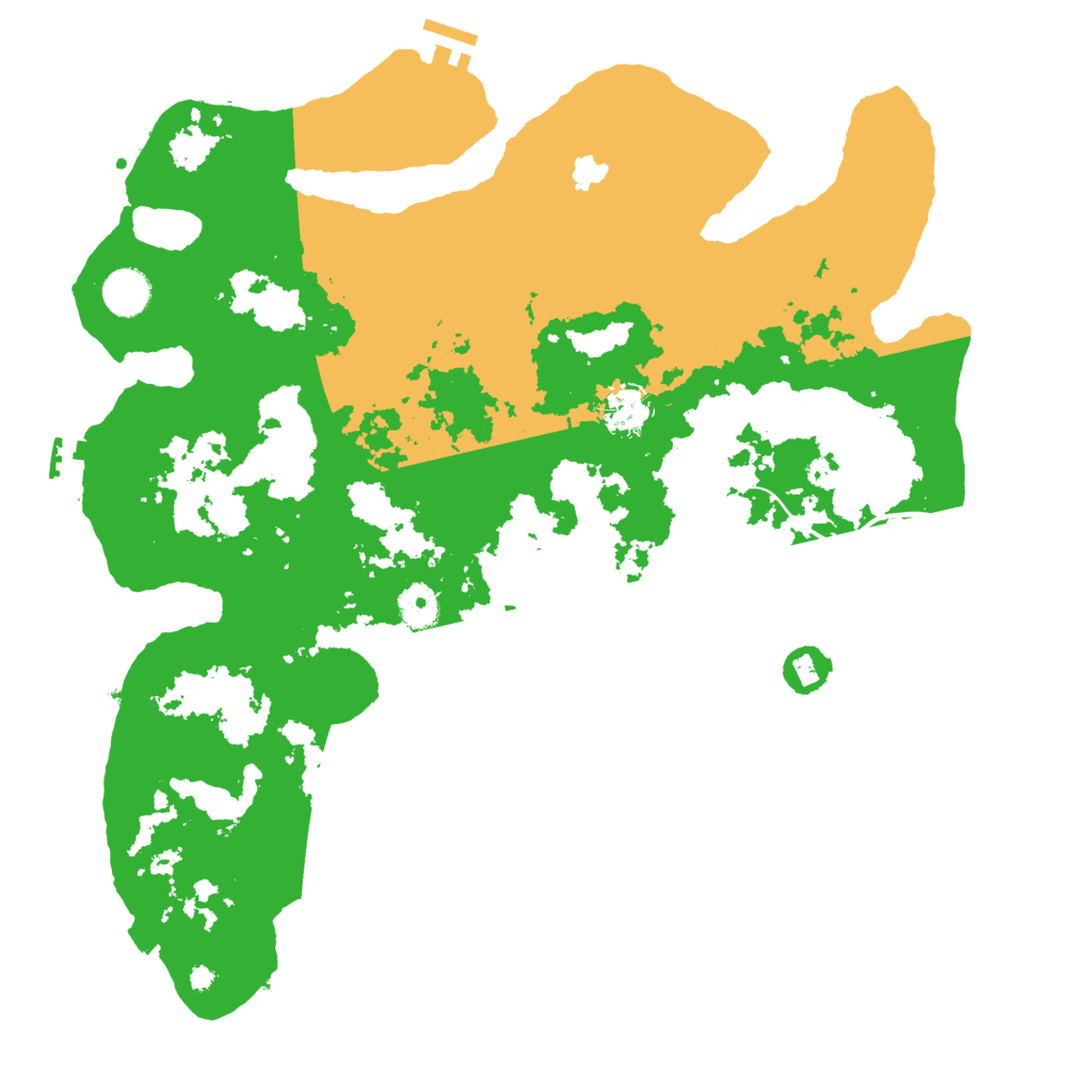 Biome Rust Map: Procedural Map, Size: 4000, Seed: 111512975