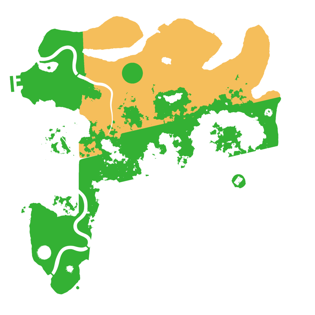 Biome Rust Map: Procedural Map, Size: 4000, Seed: 111512975