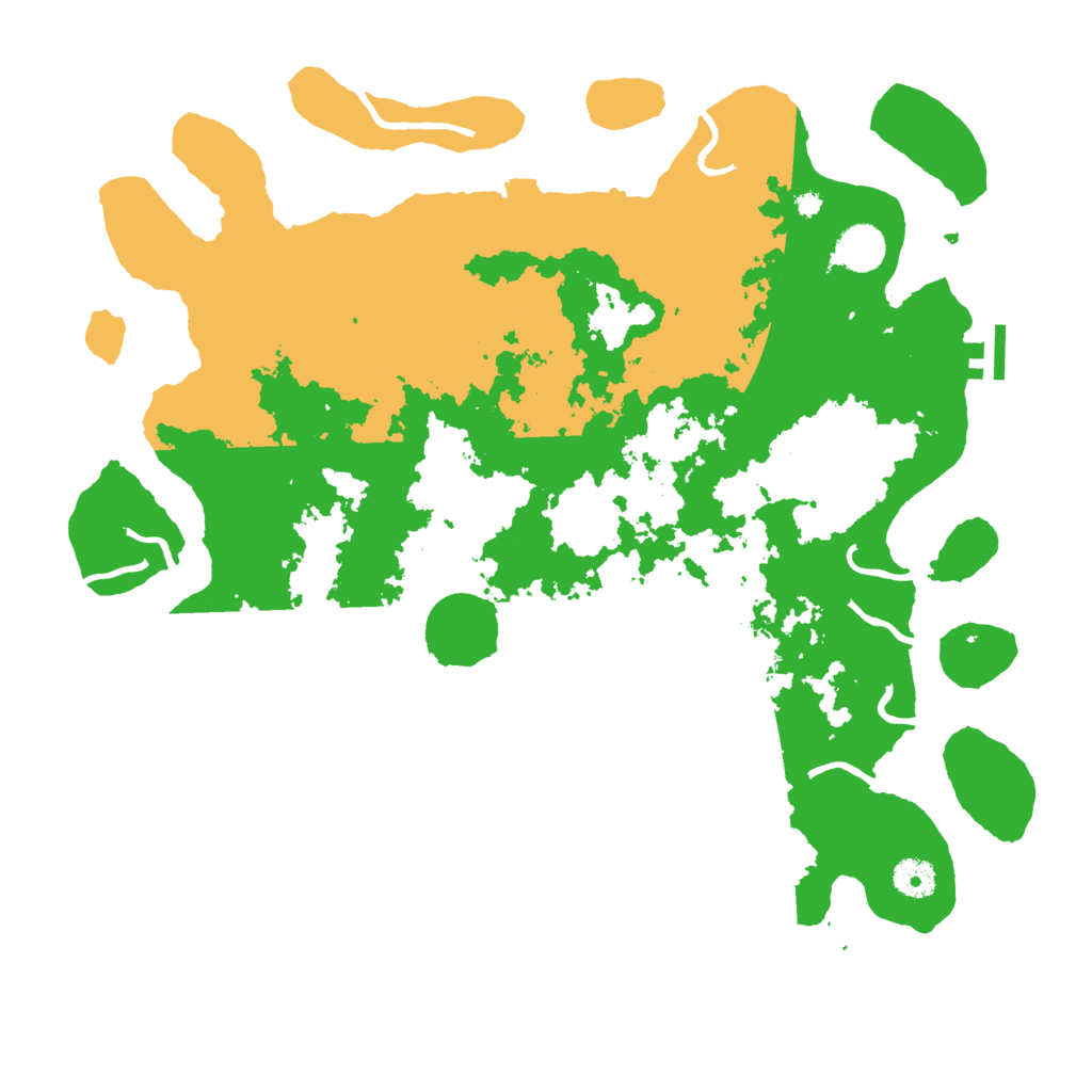 Biome Rust Map: Procedural Map, Size: 4000, Seed: 736540565
