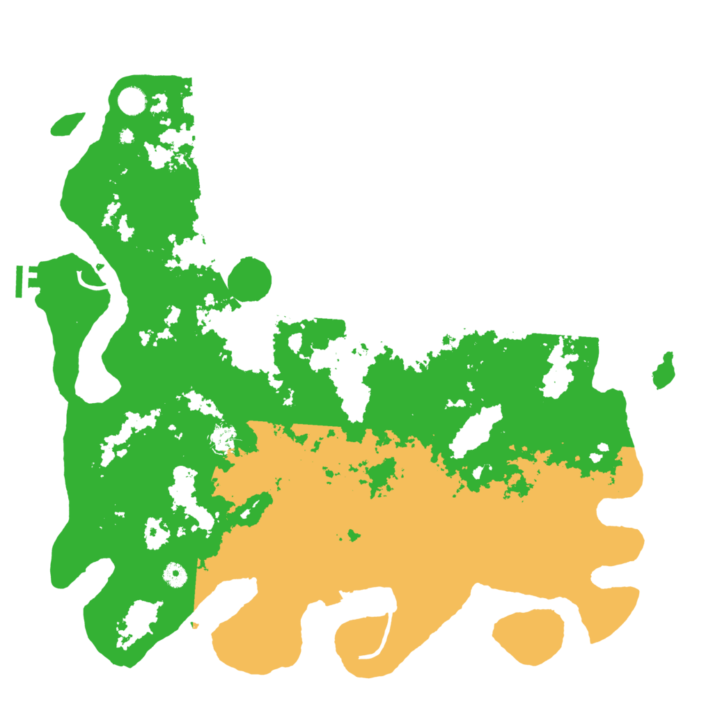 Biome Rust Map: Procedural Map, Size: 4500, Seed: 394702