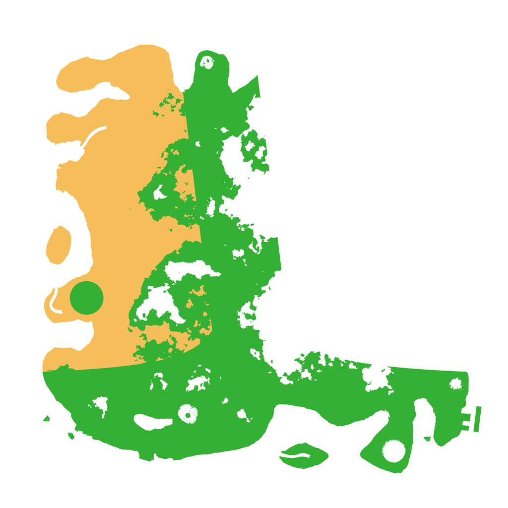Biome Rust Map: Procedural Map, Size: 4000, Seed: 42642573
