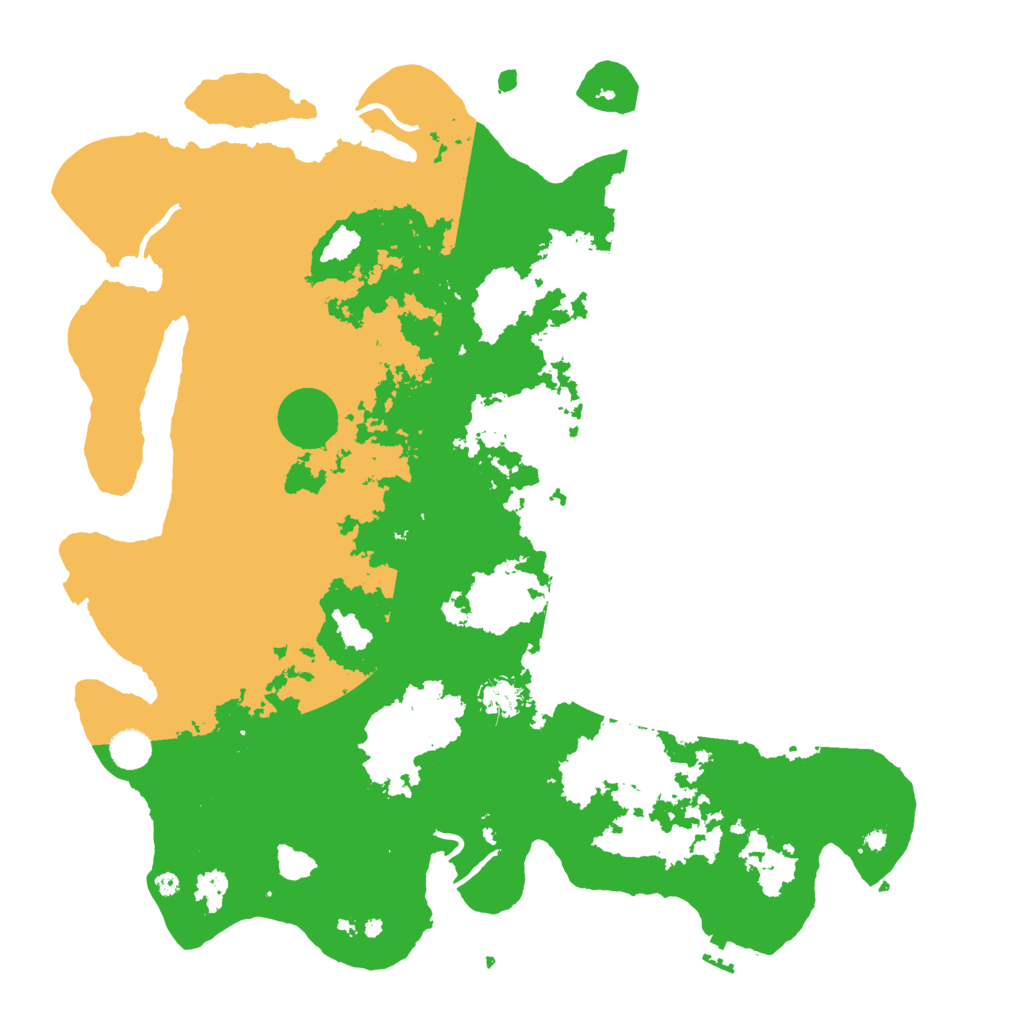 Biome Rust Map: Procedural Map, Size: 4500, Seed: 1580529909